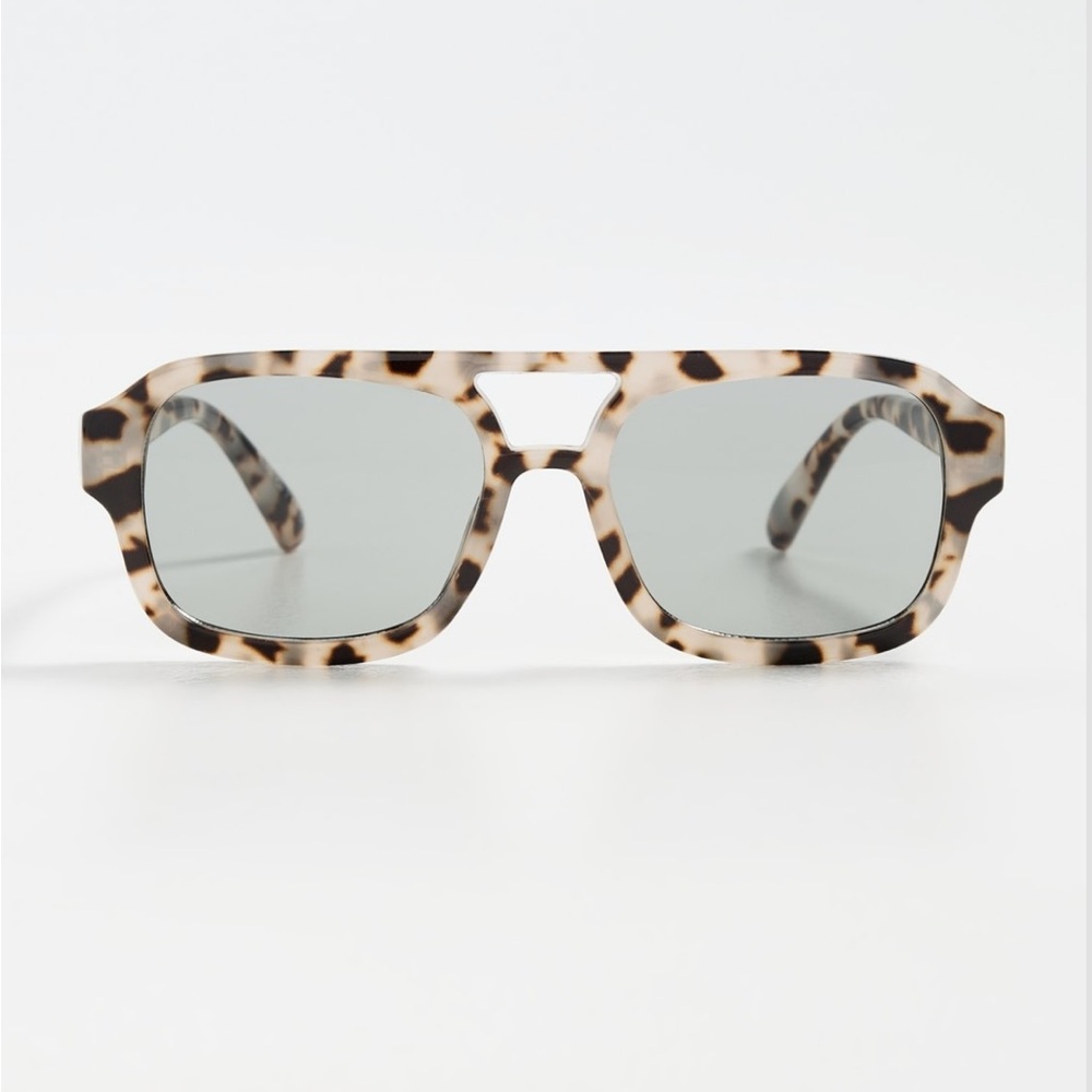 Aire sunglasses- Tortoise Square Oversized Sunglasses